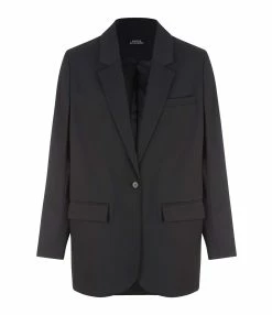 MAISON STANDARDS Veste Blazer Oversize Andrea S Laine Noir