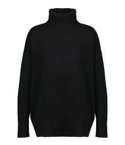 MAISON STANDARDS Pull Col Roulé Eugénie Noir