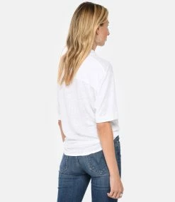 MAJESTIC FILATURES Chemise Lin Blanc -Majestic Filatures shop majes look20230111 477