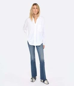 MAJESTIC FILATURES Chemise Lin Blanc 9 MAJESTIC FILATURES Chemise Lin Blanc -Majestic Filatures shop majes look20230111 533