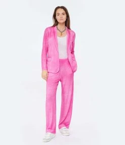MAJESTIC FILATURES Veste Lin Flamingo -Majestic Filatures shop majes look20230126 5