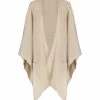 MAJESTIC FILATURES Poncho Raccoon Beige