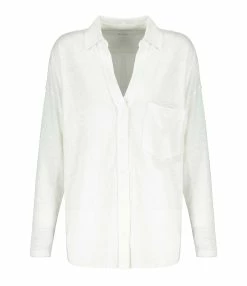 MAJESTIC FILATURES Chemise Lin Blanc