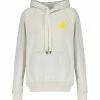 MARANT ÉTOILE Sweatshirt Malibu Coton Écru Jaune
