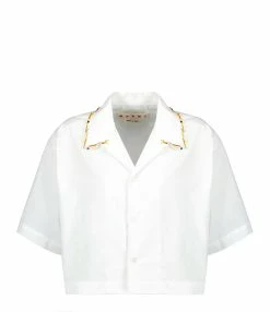 Marni Chemise Coton Lily Blanc