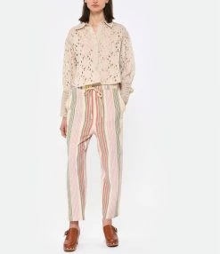 Mes Demoiselles Chemise Loretta Coton Écru 8 Mes Demoiselles Chemise Loretta Coton Écru -Majestic Filatures shop mesde look20230223 287