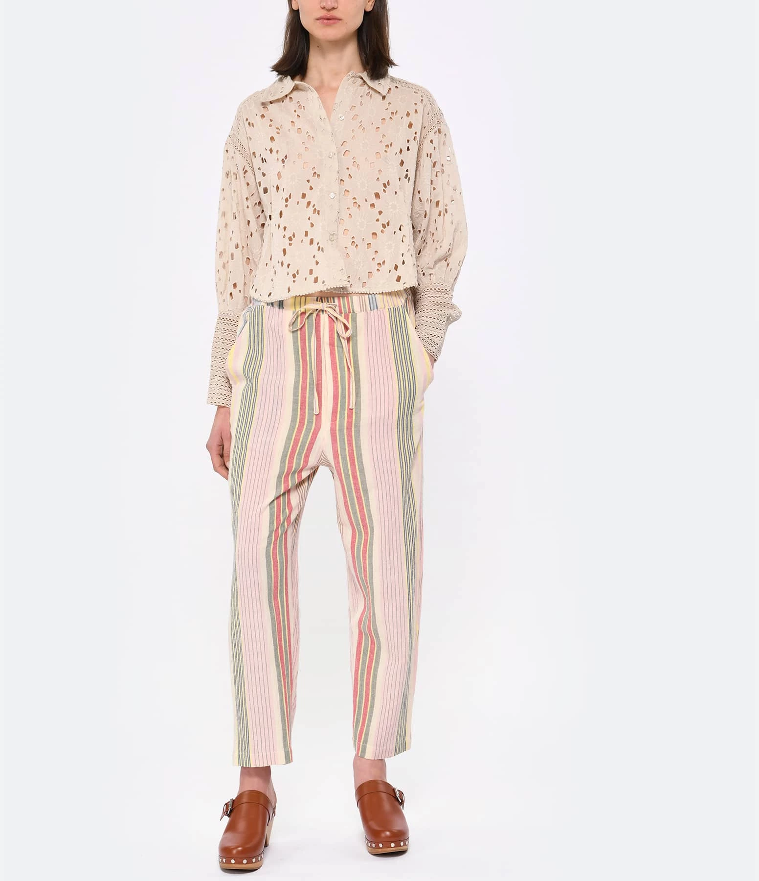 Mes Demoiselles Chemise Loretta Coton Écru 4 Mes Demoiselles Chemise Loretta Coton Écru – Image 4