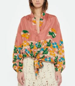 Mes Demoiselles Chemise Wappa Soie Fleur 7 Mes Demoiselles Chemise Wappa Soie Fleur -Majestic Filatures shop mesde look20230228 344