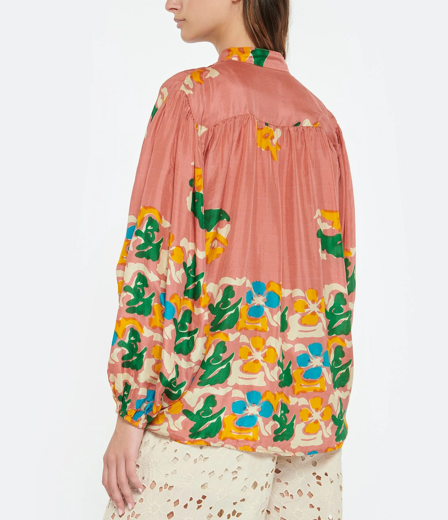 Mes Demoiselles Chemise Wappa Soie Fleur 5 Mes Demoiselles Chemise Wappa Soie Fleur – Image 5