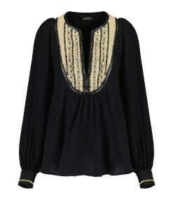 Mes Demoiselles Blouse Nidia Coton Noir