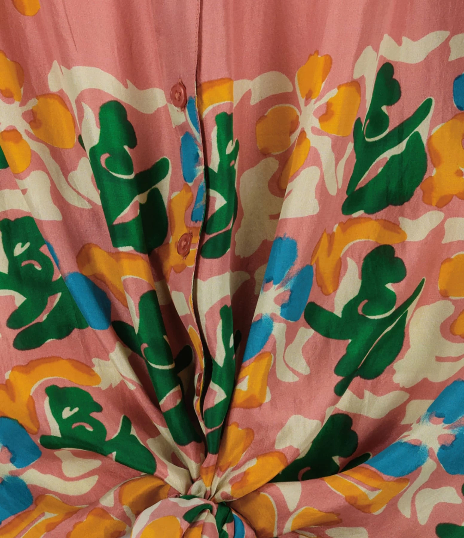 Mes Demoiselles Chemise Wappa Soie Fleur 2 Mes Demoiselles Chemise Wappa Soie Fleur – Image 2