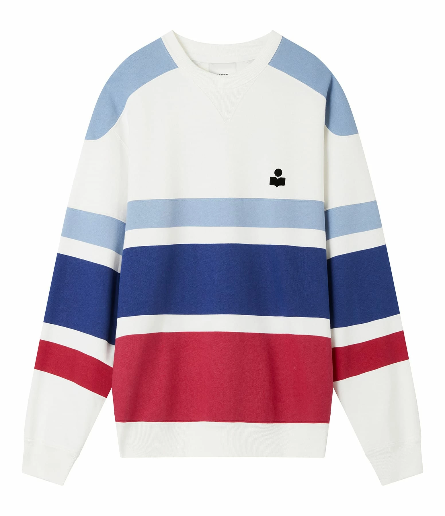 Isabel Marant Sweatshirt Homme Meyoan Coton Bleu Clair 1 Isabel Marant Sweatshirt Homme Meyoan Coton Bleu Clair