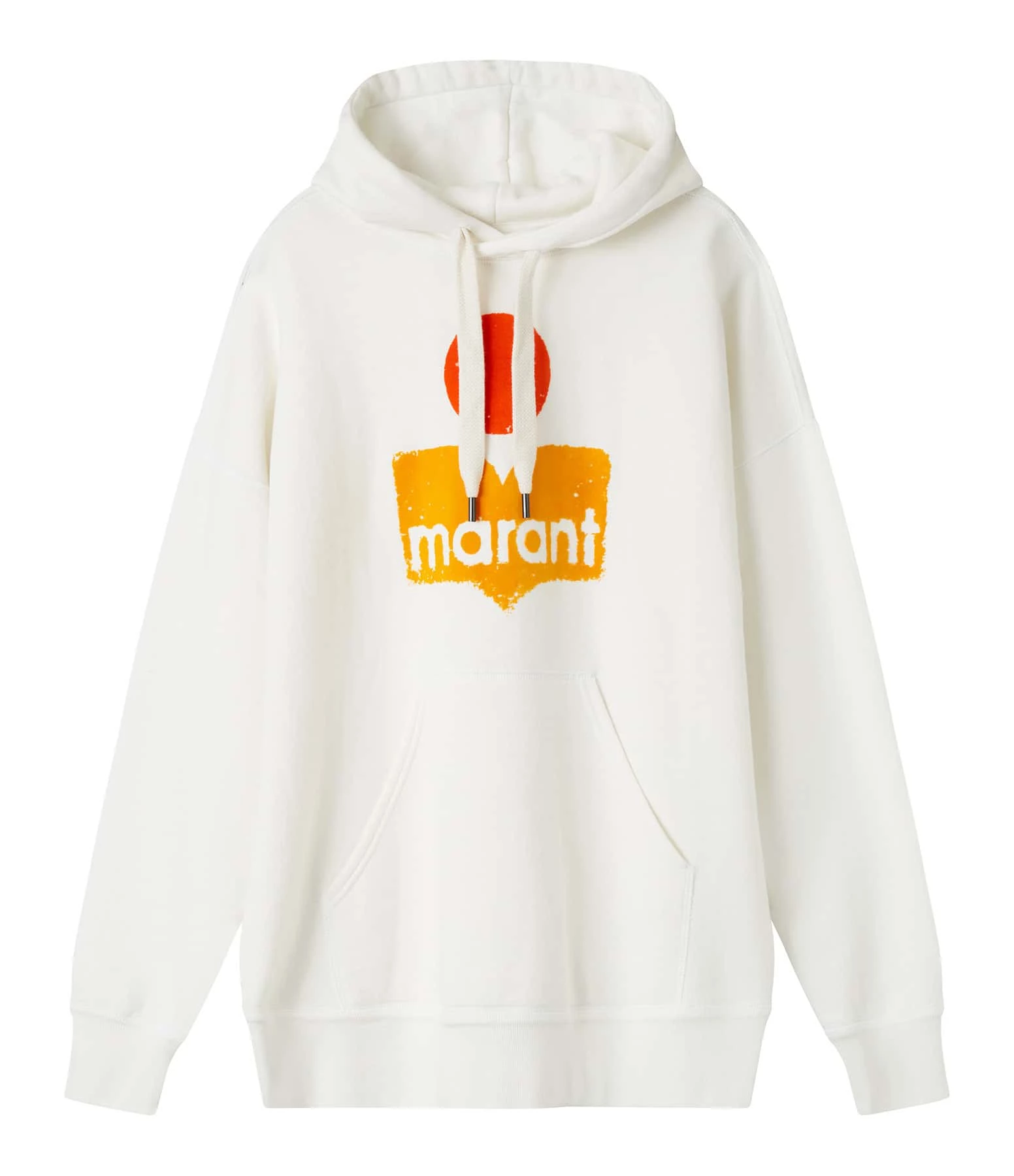 Isabel Marant Sweatshirt Homme Miley Coton Blanc 1 Isabel Marant Sweatshirt Homme Miley Coton Blanc