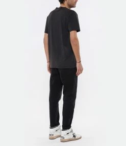 Maison Labiche Tee-shirt Popincourt Amour Coton Biologique Gris -Majestic Filatures shop mlabi look20220425 789 1