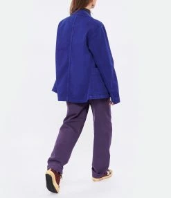 Maison Labiche Veste Sebasto Patch Cœur Coton Bleu Roi 9 Maison Labiche Veste Sebasto Patch Cœur Coton Bleu Roi -Majestic Filatures shop mlabi look20220922 332