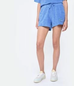 Maison Labiche Short Trousseau Mini Club Vacances Coton Bio Bleu -Majestic Filatures shop mlabi look20230222 315
