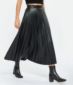 MM6 Maison Margiela Jupe Plissée Noir -Majestic Filatures shop mm6s5 look20220914 10