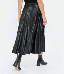 MM6 Maison Margiela Jupe Plissée Noir -Majestic Filatures shop mm6s5 look20220914 18