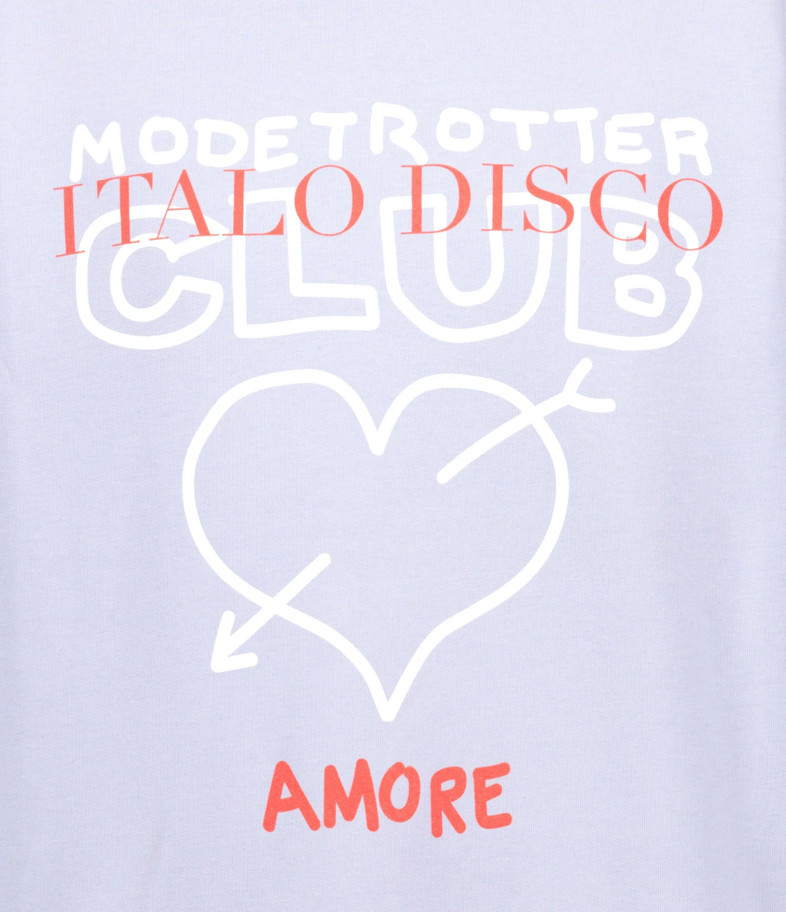 Modetrotter Sweatshirt Tom Horade Sérigraphie Coton Lila 2 Modetrotter Sweatshirt Tom Horade Sérigraphie Coton Lila – Image 2