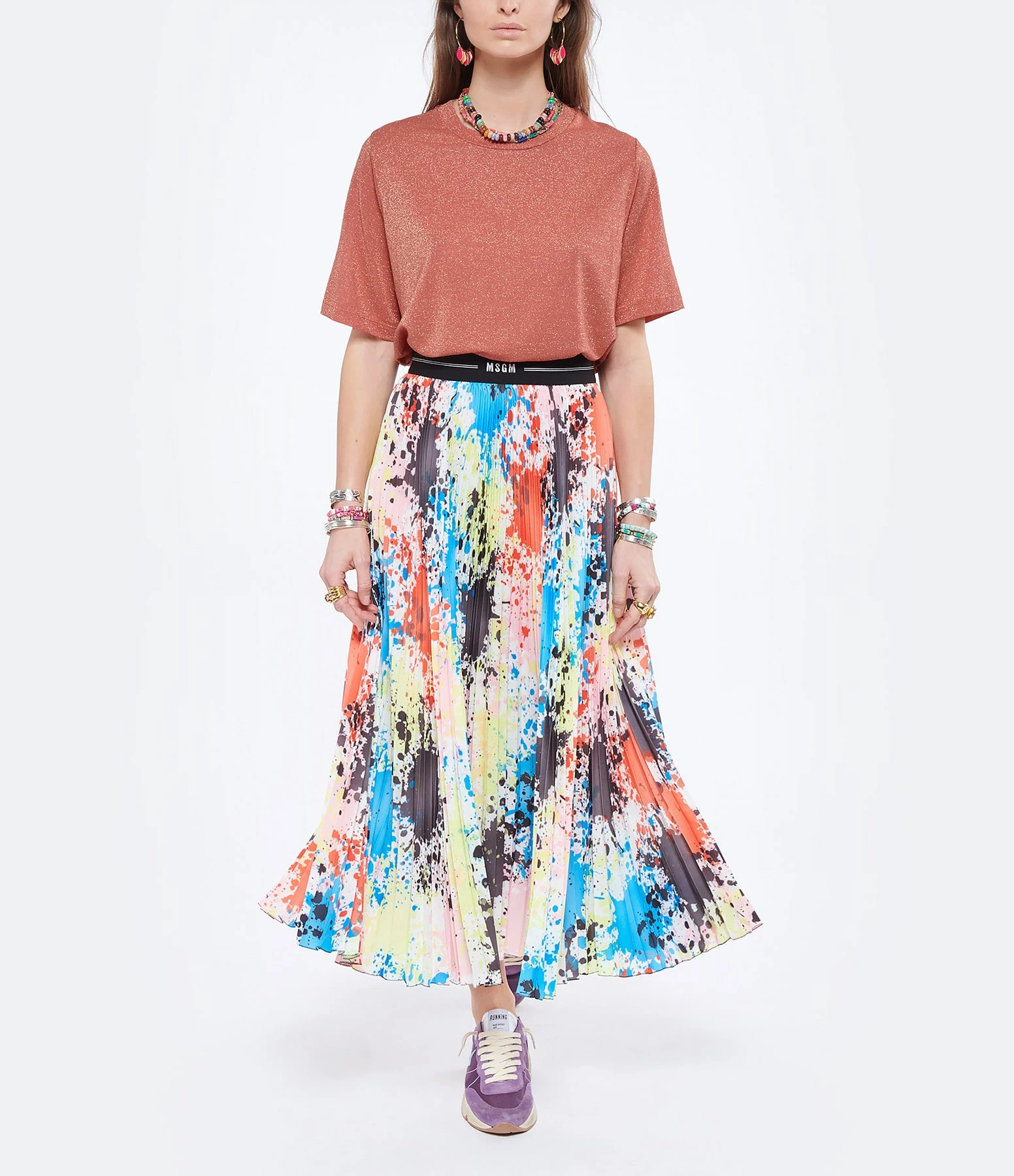 Momoni Tee-shirt Iora Corail 4 Momoni Tee-shirt Iora Corail – Image 4