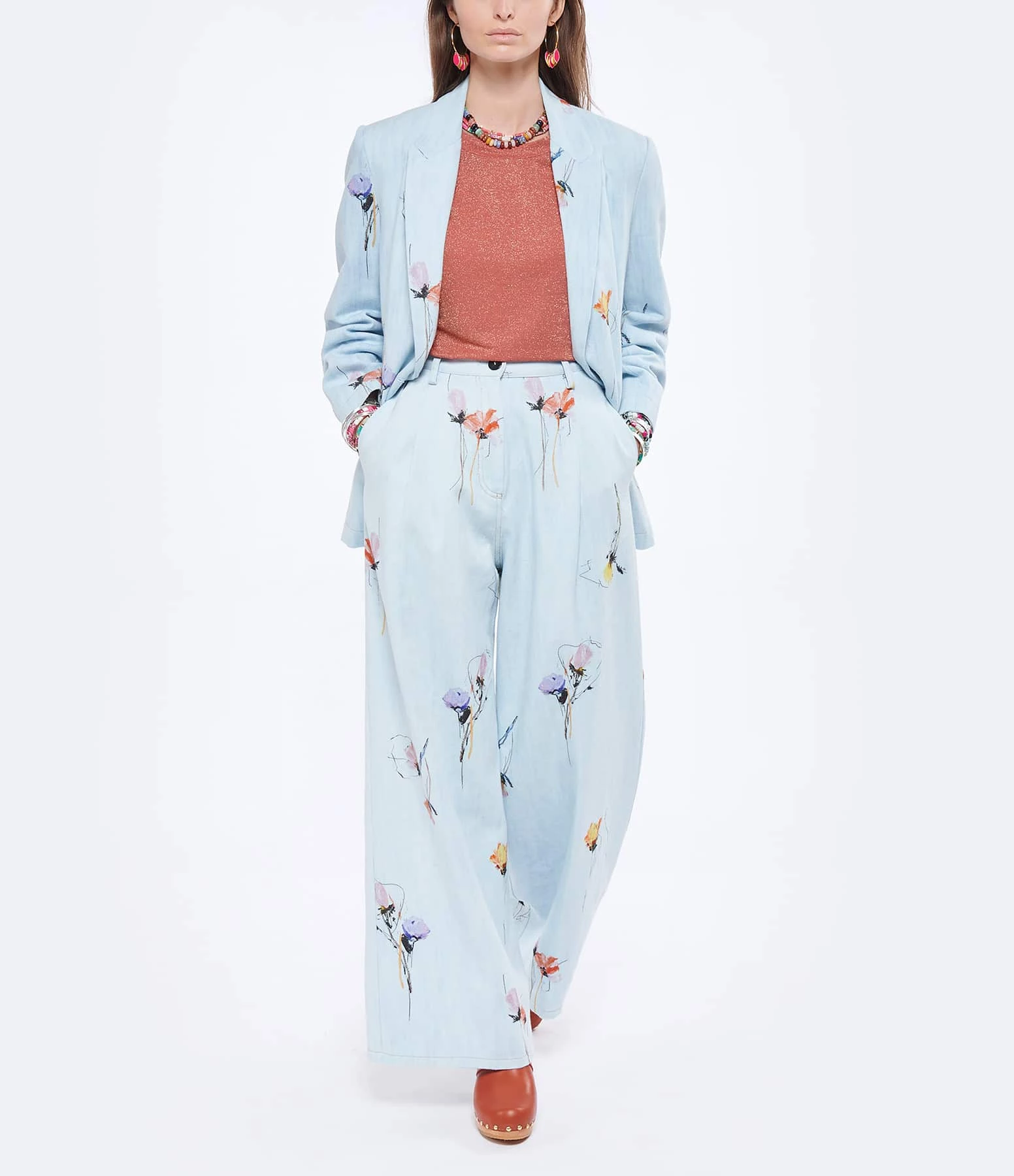 Momoni Tee-shirt Iora Corail 5 Momoni Tee-shirt Iora Corail – Image 5