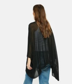 Momoni Gilet Divina Noir -Majestic Filatures shop momon look20230118 311