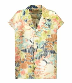 Momoni Chemise Agnes Soie Multicolore