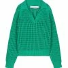 MARGAUX LONNBERG Pull Morris Coton Vert