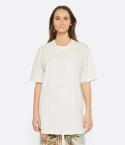 New Balance Tee-shirt NB Athletics Coton Rose Clair -Majestic Filatures shop newbw look20230118 146