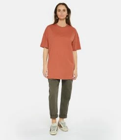 New Balance Tee-shirt NB Athletics Coton Marron -Majestic Filatures shop newbw look20230118 321
