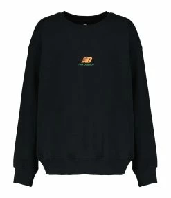 New Balance Sweatshirt NB Athletics Kim Van Vuuren Crew Coton Noir