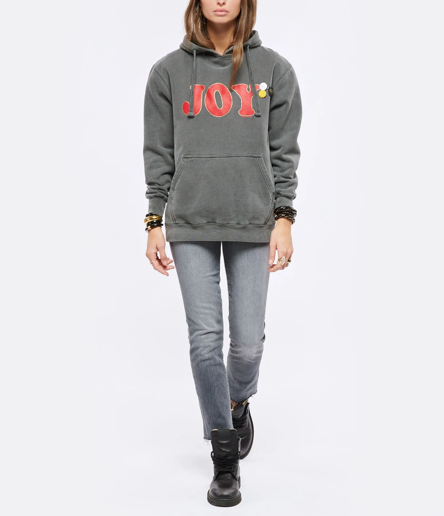 NEWTONE Sweatshirt Jagger Joy Coton Pepper 5 NEWTONE Sweatshirt Jagger Joy Coton Pepper – Image 5