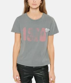 NEWTONE Tee-shirt Starlight 1970 Coton Gris -Majestic Filatures shop newto look20210929 332