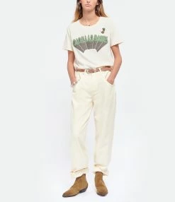 NEWTONE Tee-shirt Starlight Cadillac Coton Naturel -Majestic Filatures shop newto look20220810 235