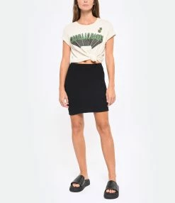 NEWTONE Tee-shirt Starlight Cadillac Coton Naturel -Majestic Filatures shop newto look20220816 125