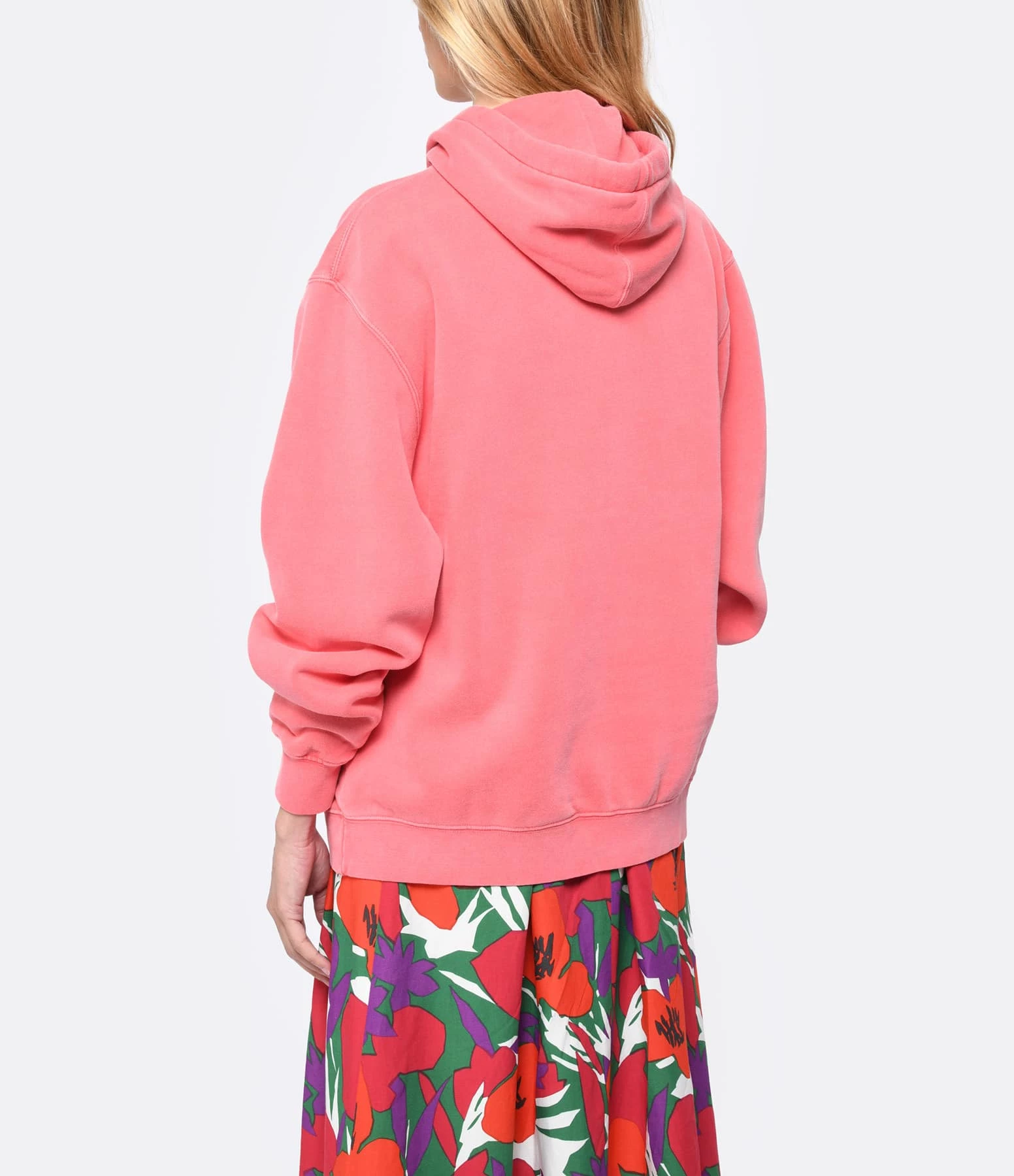 NEWTONE Sweatshirt Jagger Joy Coton Corail 4 NEWTONE Sweatshirt Jagger Joy Coton Corail – Image 4