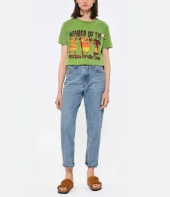 NEWTONE Tee-shirt Starlight Sunset Coton Aloe 6 NEWTONE Tee-shirt Starlight Sunset Coton Aloe -Majestic Filatures shop newto look20230223 443