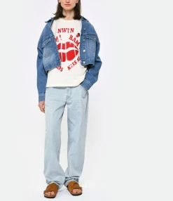 NEWTONE Tee-shirt Starlight Wet Lips Coton Naturel 6 NEWTONE Tee-shirt Starlight Wet Lips Coton Naturel -Majestic Filatures shop newto look20230223 467