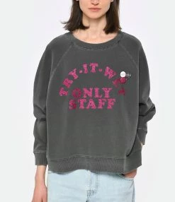 NEWTONE Sweatshirt Egger Staff Pepper -Majestic Filatures shop newto look20230223 485