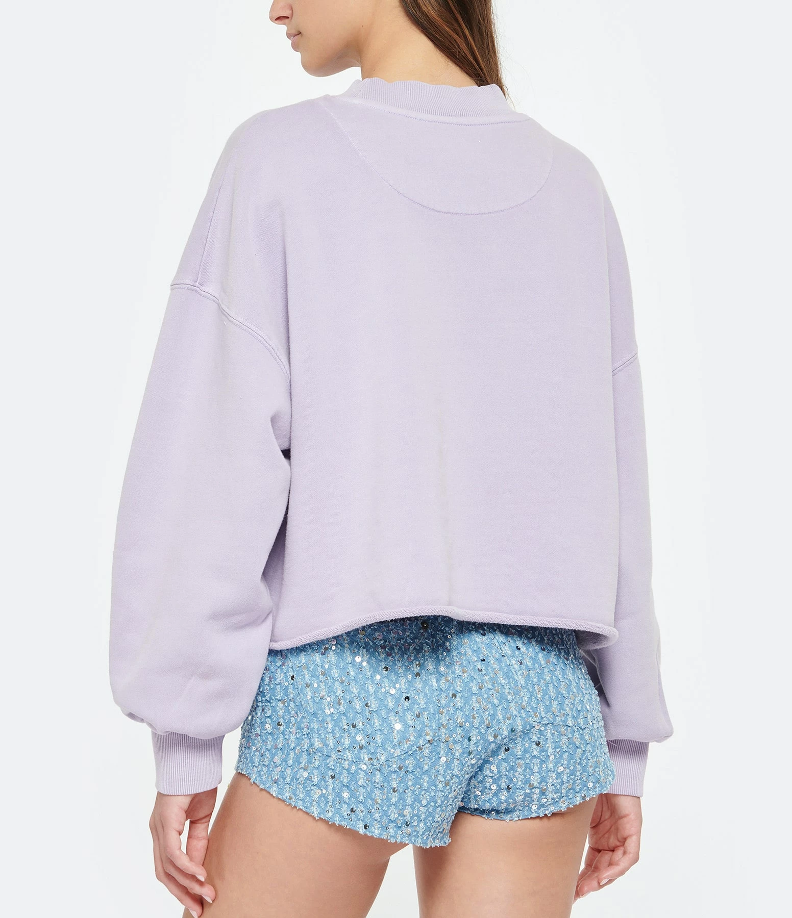 NEWTONE Sweatshirt Porter Sunset Coton Lilas 4 NEWTONE Sweatshirt Porter Sunset Coton Lilas – Image 4