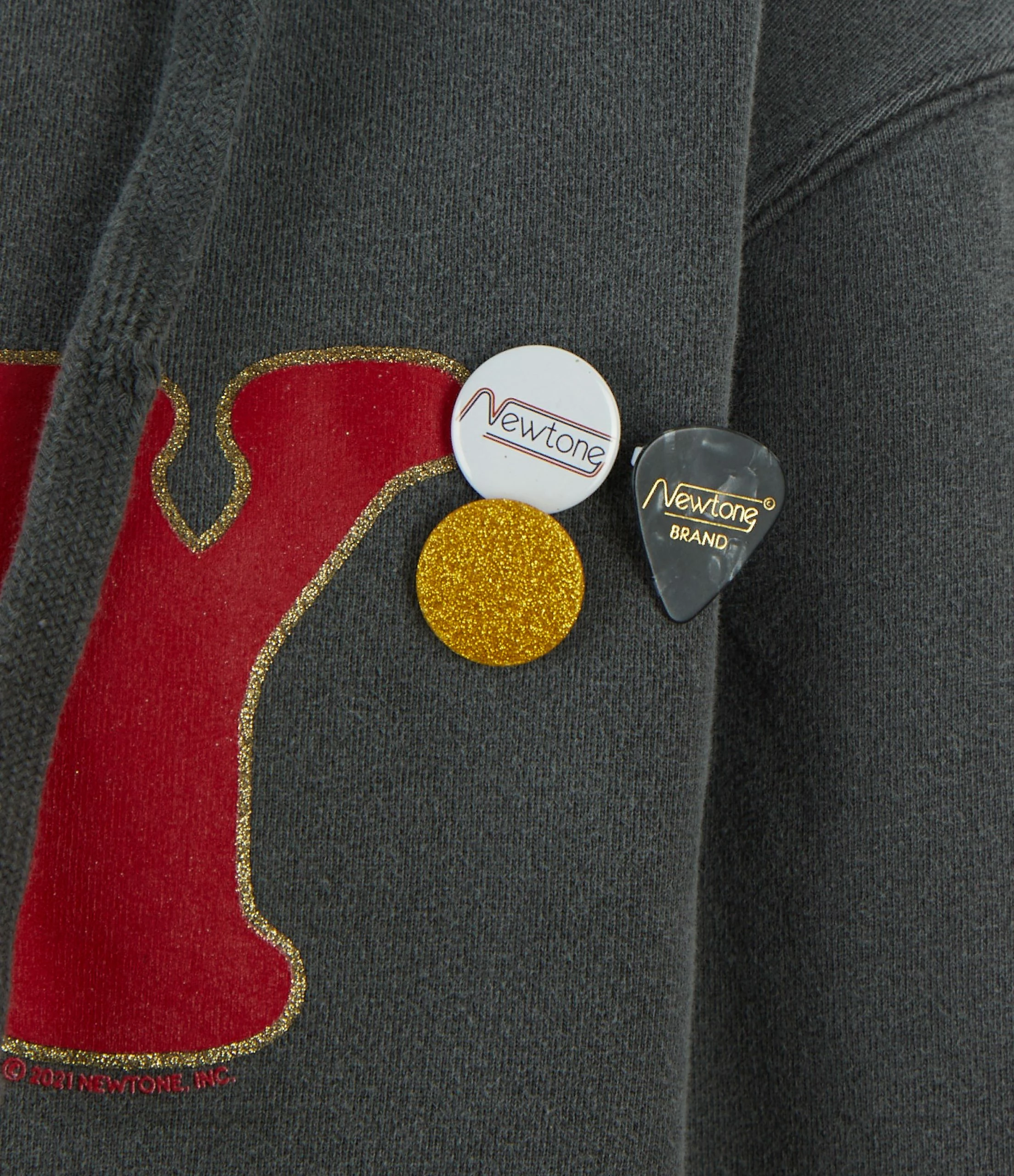 NEWTONE Sweatshirt Jagger Joy Coton Pepper 2 NEWTONE Sweatshirt Jagger Joy Coton Pepper – Image 2