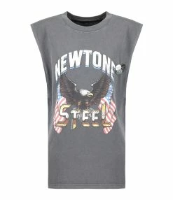 NEWTONE Tee-shirt Biker Steel Pepper