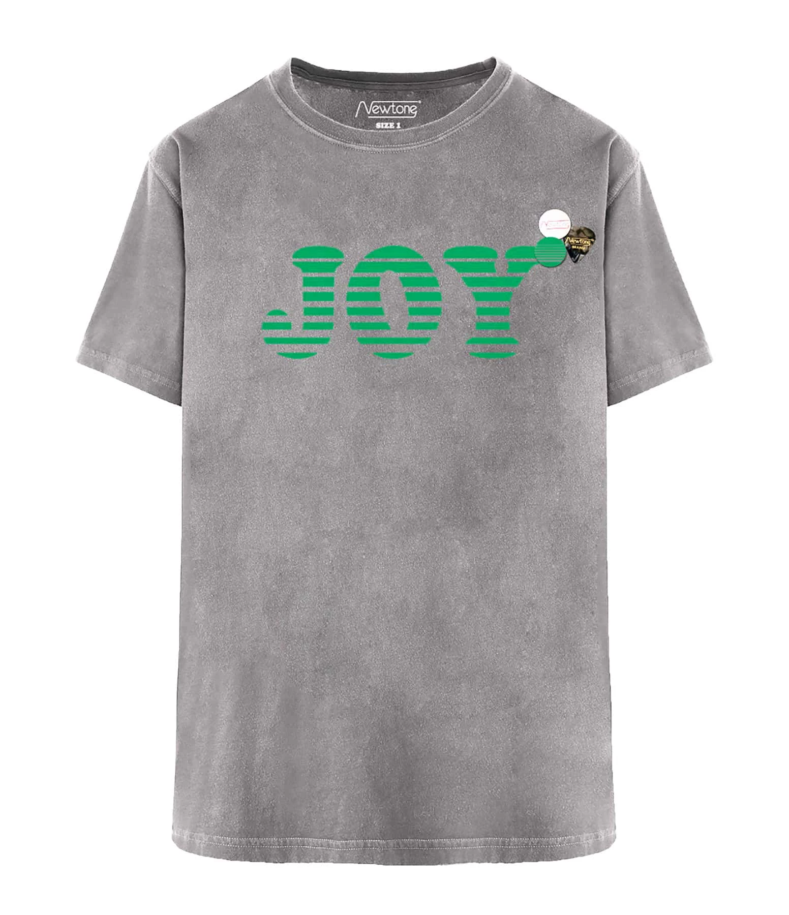 NEWTONE Tee-shirt Trucker Joy Coton Pepper 1 NEWTONE Tee-shirt Trucker Joy Coton Pepper