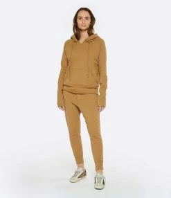 NILI LOTAN Sweatshirt Hoodie Janie Coton Caramel -Majestic Filatures shop nilil look20230118 205