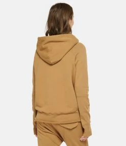 NILI LOTAN Sweatshirt Hoodie Janie Coton Caramel -Majestic Filatures shop nilil look20230118 207