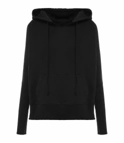 NILI LOTAN Sweatshirt Janie Coton Noir Délavé