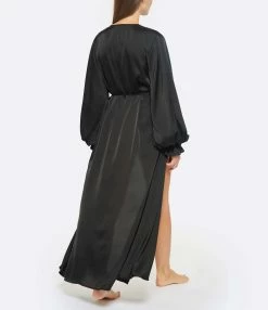 NINA DES CRIQUETS Kimono Andree Noir 7 NINA DES CRIQUETS Kimono Andree Noir -Majestic Filatures shop ninad look20221115 35