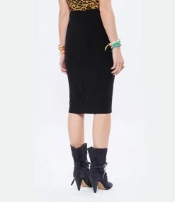 Norma Kamali Jupe Tube Noir -Majestic Filatures shop norma look20220309 157