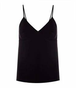 Norma Kamali Top Caraco Noir