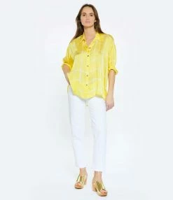 NOUS Blouse Meganne Jaune -Majestic Filatures shop nouss look20230124 337